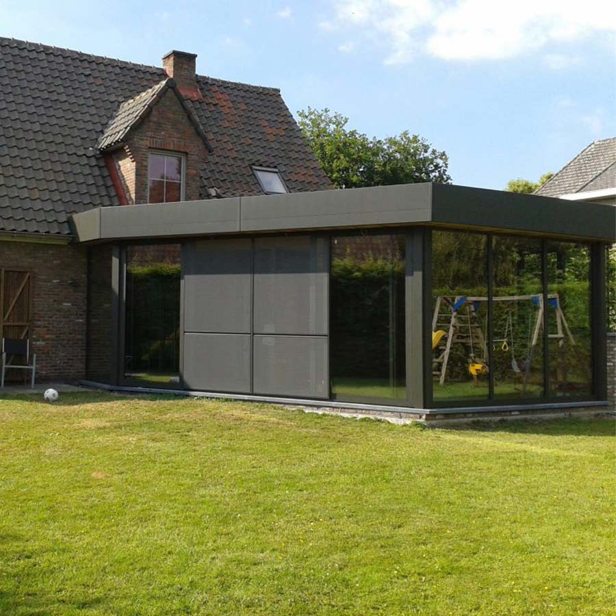 vitralux verandas pergolas extension habitation châssis & portes Mons Brabant Wallon Wallonie